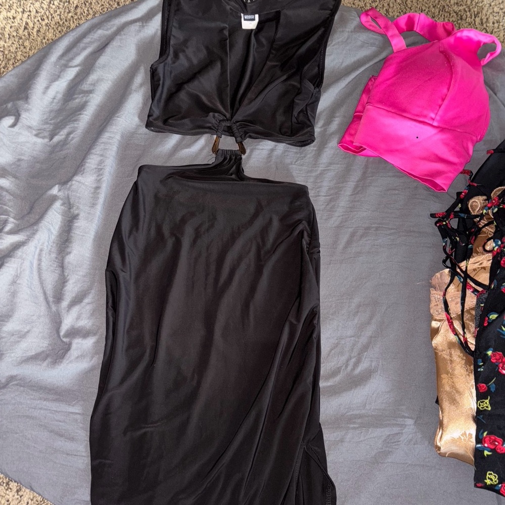 Elegant Black Women's Dress